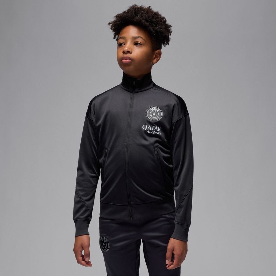 Paris Saint Germain Tracksuit Dri-FIT Strike 4th Jordan x PSG - Particle Grey/Off Noir Kids-SoccerKits Hub | Buy Soccer Jerseys Online